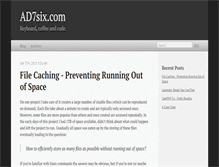 Tablet Screenshot of ad7six.com